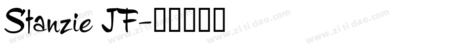 Stanzie JF字体转换
